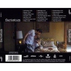 Factotum Soundtrack (Kristin Asbjrnsen) - CD-Rckdeckel