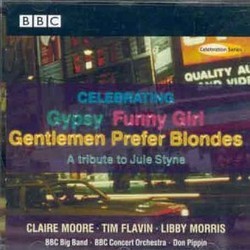 Celebrating - a Tribute to Jule Styne サウンドトラック (Various Artists, Jule Styne) - CDカバー