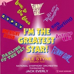 I'm the Greatest Star - Overtures of Jule Styne Volume 2 Trilha sonora (Various Artists, Jule Styne) - capa de CD