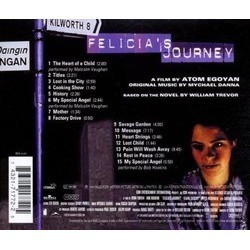 Felicia's Journey Ścieżka dźwiękowa (Mychael Danna) - Tylna strona okladki plyty CD