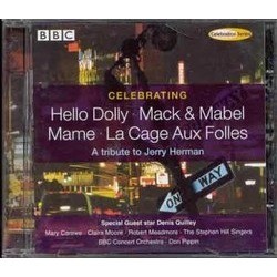 Celebrating Hello Dolly - A Tribute to Jerry Herman Trilha sonora (Various Artists, Jerry Herman) - capa de CD