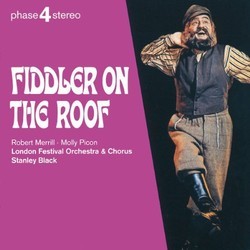 Music from Fiddler on the Roof サウンドトラック (Jerry Bock, Sheldon Harnick) - CDカバー