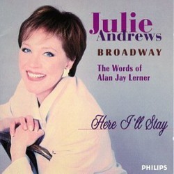 Julie Andrews Sings My Fair Lady: Camelot: Brigadoon Soundtrack (Alan Jay Lerner , Frederick Loewe) - CD cover