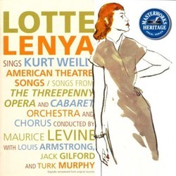 Lotte Lenya sings Kurt Weill サウンドトラック (Paul Dessau, Hanns Eisler, John Kander, Lotte Lenya, Kurt Weill) - CDカバー