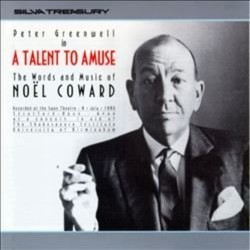 Nol Coward - A Talent to Amuse Soundtrack (Noel Coward, Noel Coward, Peter Greenwell) - CD cover
