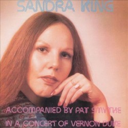Sandra King in A Concert of Vernon Duke Live サウンドトラック (Vernon Duke, Vernon Duke, Sandra King) - CDカバー