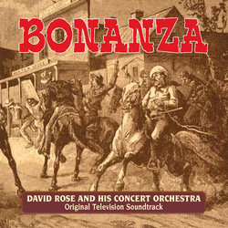 Bonanza Trilha sonora (David Rose) - capa de CD