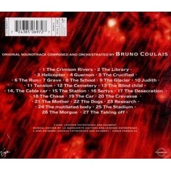 Die Purpurnen Flsse サウンドトラック (Bruno Coulais) - CD裏表紙