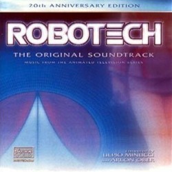 Robotech Trilha sonora (Various Artists) - capa de CD