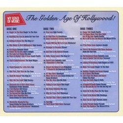 The Golden Age of Hollywood! Ścieżka dźwiękowa (Various Artists, Various Artists) - Tylna strona okladki plyty CD