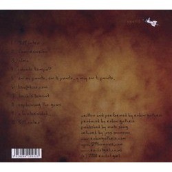 3:19 Soundtrack (Robin Guthrie) - CD Back cover