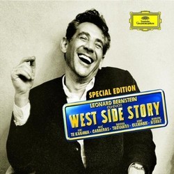 West Side Story Soundtrack (Leonard Bernstein, Stephen Sondheim) - CD cover