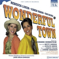 Wonderful Town サウンドトラック (Leonard Bernstein, Betty Comden, Adolph Green) - CDカバー