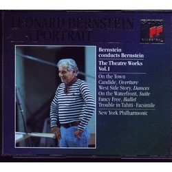 Bernstein conducts Bernstein Soundtrack (Leonard Bernstein, Leonard Bernstein, Betty Comden, Adolph Green) - Cartula