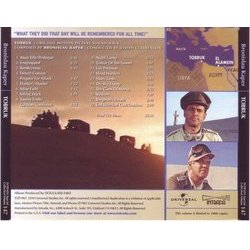 Tobruk サウンドトラック (Bronislau Kaper) - CD裏表紙