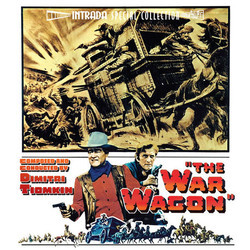 The War Wagon サウンドトラック (Dimitri Tiomkin) - CDカバー