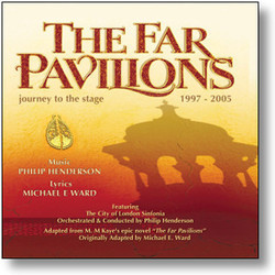 The Far Pavilions Trilha sonora (Michael E. Ward, Philip Henderson) - capa de CD