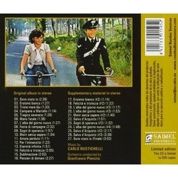 Salvo D'Acquisto Trilha sonora (Carlo Rustichelli) - CD capa traseira