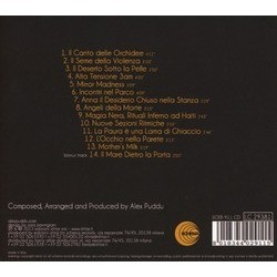 Registrazioni al Buio Soundtrack (Edda Dell'Orso, Alex Puddu) - CD Achterzijde
