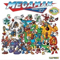 Mega Man, Vol. 2 Trilha sonora (Capcom Sound Team) - capa de CD