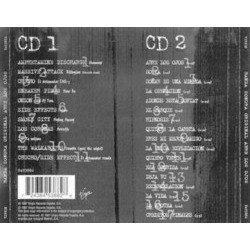 Abre los Ojos Soundtrack (Alejandro Amenbar, Various Artists) - CD Back cover