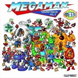 Mega Man, Vol.3 Trilha sonora (Capcom Sound Team) - capa de CD