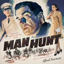 Man Hunt Trilha sonora (Alfred Newman) - capa de CD