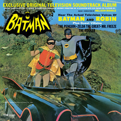Batman Trilha sonora (Neal Hefti, Nelson Riddle) - capa de CD