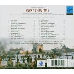 Merry Christmas Ścieżka dźwiękowa (Philippe Rombi) - Tylna strona okladki plyty CD