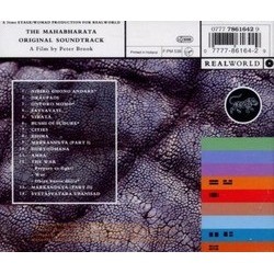 The Mahabharata Colonna sonora (Philippe Eidel, Toshi Tsuchitori) - Copertina posteriore CD