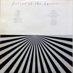 Juliet of the Spirits サウンドトラック (Nino Rota) - CD裏表紙