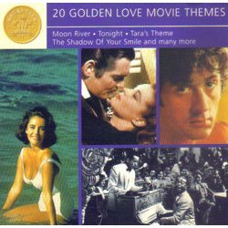 20 Golden Love Movie Themes Soundtrack (Various Artists) - CD cover