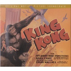 King Kong Soundtrack (Max Steiner) - CD cover