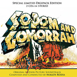 Sodom and Gomorrah Trilha sonora (Mikls Rzsa) - capa de CD