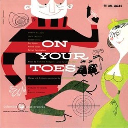 On Your Toes Soundtrack (Lorenz Hart, Richard Rodgers) - CD-Cover