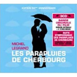 Les Parapluies de Cherbourg サウンドトラック (Michel Legrand) - CDカバー