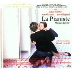 La Pianiste サウンドトラック (Bach , Beethoven , Chopin , Rachmaninov , Schubert ) - CDカバー