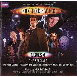 Doctor Who: Series 4 - The Specials Trilha sonora (Murray Gold) - capa de CD