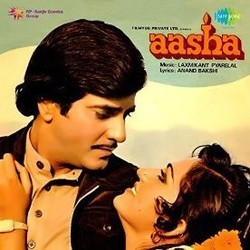 Aasha Soundtrack (Various Artists, Anand Bakshi, Laxmikant Pyarelal) - CD-Cover