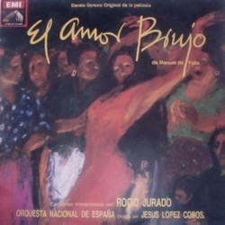 El Amor Brujo サウンドトラック (Manuel de Falla) - CDカバー