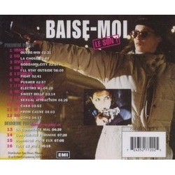 Baise-Moi Ścieżka dźwiękowa (Various Artists, Varou Jan) - Tylna strona okladki plyty CD