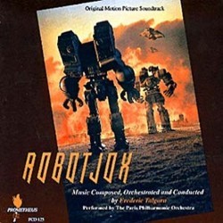 Robot Jox Trilha sonora (Frdric Talgorn) - capa de CD