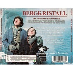 Bergkristall Ścieżka dźwiękowa (Stefan Busch, Christian Heyne) - Tylna strona okladki plyty CD