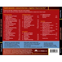 Wild Harvest / No Man Of Her Own / Thunder In The East Soundtrack (Hugo Friedhofer) - CD Back cover