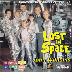 The Fantasy Worlds Of Irwin Allen Soundtrack (Alexander Courage, George Duning, Jerry Goldsmith, Joseph Mullendore, Paul Sawtell, John Williams) - CD cover