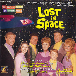 The Fantasy Worlds Of Irwin Allen Soundtrack (Alexander Courage, George Duning, Jerry Goldsmith, Joseph Mullendore, Paul Sawtell, John Williams) - CD cover
