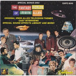 The Fantasy Worlds Of Irwin Allen Soundtrack (Alexander Courage, George Duning, Jerry Goldsmith, Joseph Mullendore, Paul Sawtell, John Williams) - cd-inlay