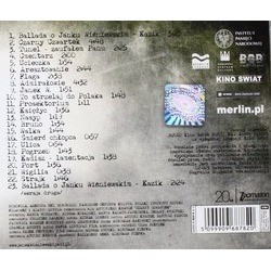 Czarny Czwartek Soundtrack (Michal Lorenc) - CD Back cover