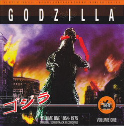 The Best of Godzilla - Volume One 1954-1975 Ścieżka dźwiękowa (Various ) - Okładka CD