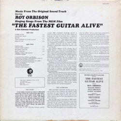 The Fastest Guitar Alive Soundtrack (Various Artists, Roy Orbison) - CD Back cover